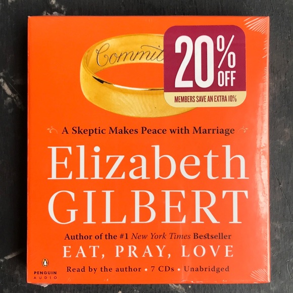 Original Penguin Other Audio Book Eat Pray Love By Elizabeth Gilbert Poshmark Get eat, pray,love audiobook are a road trip's best friend. poshmark
